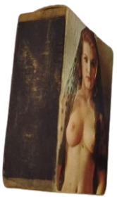 1970 LER NU KİBRİT KUTUSU NADİR KOLEKSİYONLUK NOSTALJİK KİBRİT KUTUSU (GÜZEL NU KADIN TEMALI)