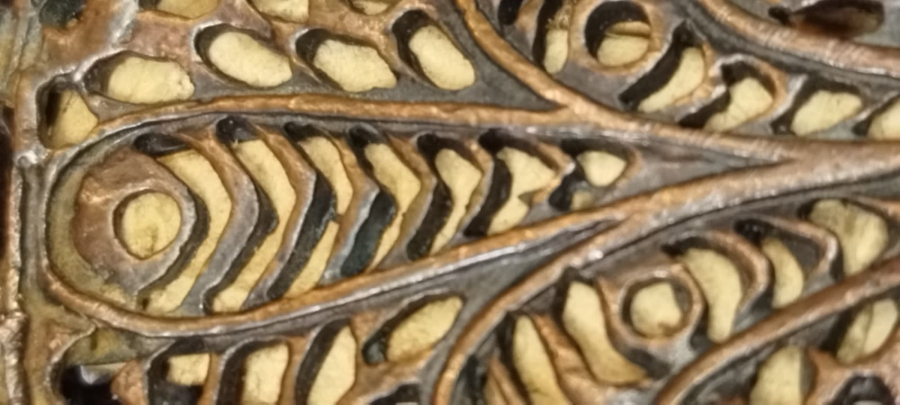 19.YÜZYIL OSMANLI DÖNEMİ ORİJİNAL BRONZ HAMAYIL KOLYE UCU AÇILIR KAPAKLI MUSKA KABI ÇOK NADİR