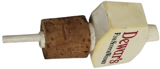 DEWARS WHITE LABEL VİSKİ SİSE AGZI VEYA BENZERİ STANDART VİSKİ VEYA ALKOLLÜ İÇECEK ŞİŞELERİNİN AĞZINA TAKILIR.