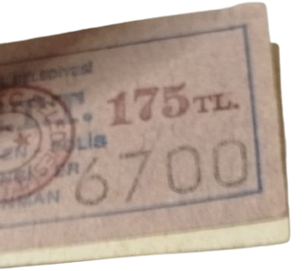 1950 LER SONU İSTANBUL İETT OTOBÜS BİLET KOÇANI 50 ADET KULLANILMAMIŞ ORİJİNAL BİLET 175 KURUŞLUK