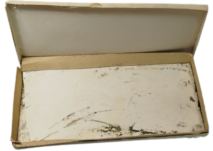 1960’LAR SONU ORİJİNAL TEKEL YENİ YIL KUTLAMA KUTUSU - “Yeni Yılınızı Kutlar” BASKILI - BOŞ KOLEKSİYONLUK