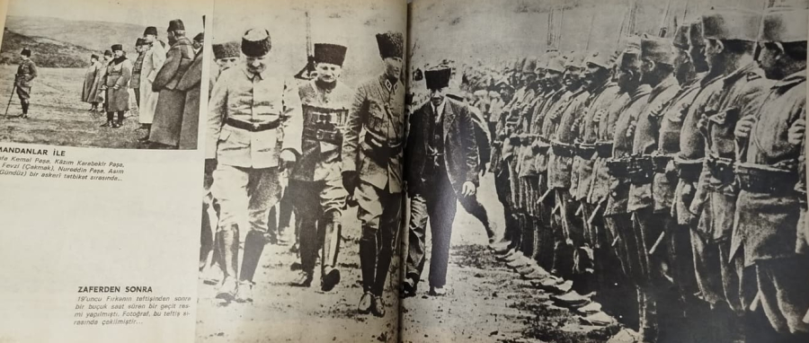 FOTOĞRAFLARLA ATATÜRK FOTOĞRAFLARLA İSTİKLAL SAVAŞI KAHRAMANLARI ALBÜMÜ HAYAT DERGİSİ