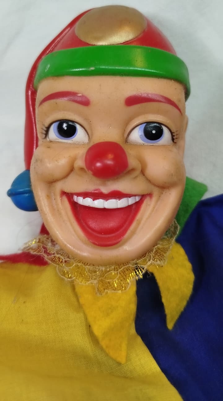 NEŞELİ PALYAÇO PARMAK KUKLASI OYUNCAK PARMAK KUKLA PALYACO