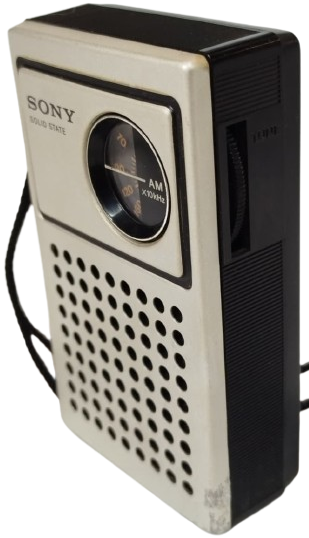 1972 ORİJİNAL SONY TR - 4170 SOLID STATE CEP RADYOSU 6 TRANSİSTÖRLÜ  JAPONYA MALI ÇALIŞIR DURUMDA