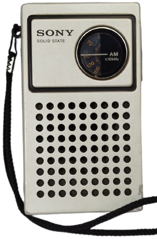 1972 ORİJİNAL SONY TR - 4170 SOLID STATE CEP RADYOSU 6 TRANSİSTÖRLÜ  JAPONYA MALI ÇALIŞIR DURUMDA