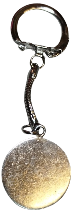 AKBANK LOGO KISMI KIRMIZI SICAK MINELİ ZİNCİRLİ ANAHTARLIK