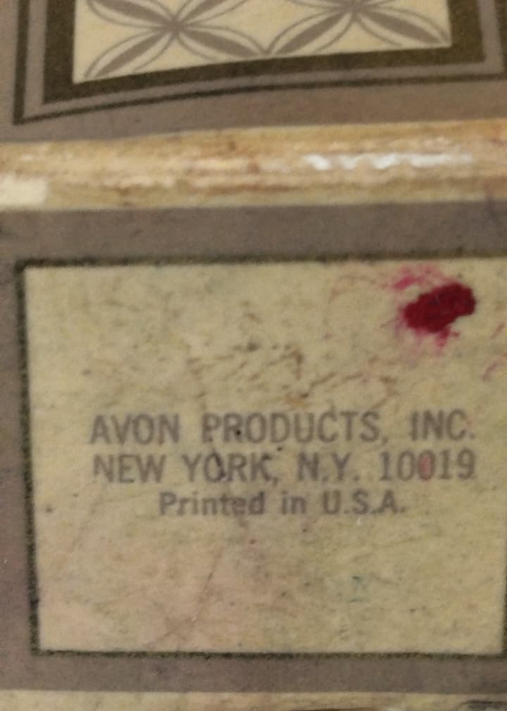 1970’LER ORİJİNAL AVON COTILLION PARFÜM ROLL ON  KRİSTAL KESİM CAM ŞİŞE  ORİJİNAL KUTUSU  DOLU