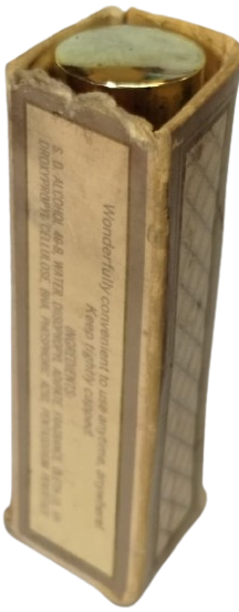 1970’LER ORİJİNAL AVON COTILLION PARFÜM ROLL ON  KRİSTAL KESİM CAM ŞİŞE  ORİJİNAL KUTUSU  DOLU