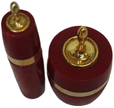 1970’LER ORİJİNAL AVON CHARISMA SERİSİ KATALİN KIRMIZI MAKYAJ SETİ 2 PARÇA TAM TAKIM  LÜKS KOLEKSİYONLUK