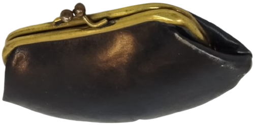 1950 DERİ CIT CITLI AC KAPA BAYAN PARA TASIMA CANTASI 