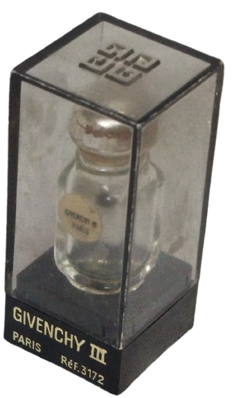 1970 FRANSIZ MODA EVİ GIVENCHY TARAFINDAN ÜRETİLMİŞ BİR PARFÜM  (KÜÇÜK BOYUTLU ÖRNEK) MİNYATUR PARFUM 