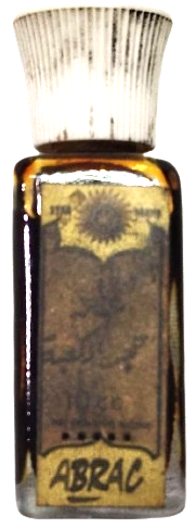 1930-40 DÖNEMİ OSMANLI VE FRANSIZCA ETİKETLİ STAR “ABRAC” ESANS ŞİŞESİ  10 cc DOLU  ORİJİNAL KAPAKLI ÇOK NADİR