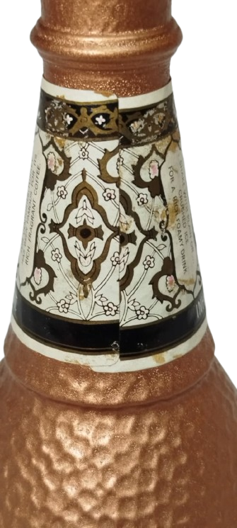 1970 PASHA TÜRKISH KAFFEE LIQUEUR ŞİŞESİ BOŞ ÜRÜNDÜR KAHVE LİKORU KOLEKSİYON