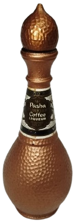 1970 PASHA TÜRKISH KAFFEE LIQUEUR ŞİŞESİ BOŞ ÜRÜNDÜR KAHVE LİKORU KOLEKSİYON