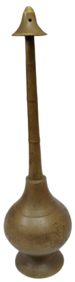 OSMANLI PAZARINA YAPILMIŞ  PİRİNC ÜZERİ SIRALI UFAK KALEM İŞİ İKİ PARCADAN OLUŞAN GÜLABDAN ÖZEL GÜNLERDE KULLANILIR