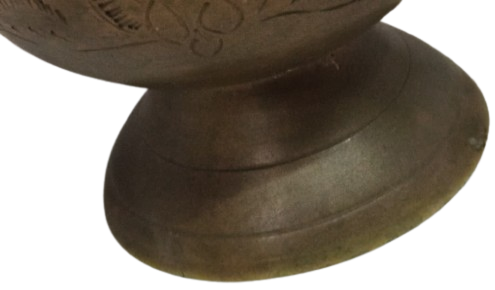 OSMANLI PAZARINA YAPILMIŞ  PİRİNC ÜZERİ SIRALI UFAK KALEM İŞİ İKİ PARCADAN OLUŞAN GÜLABDAN ÖZEL GÜNLERDE KULLANILIR