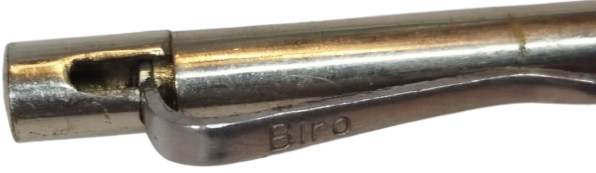 1945-1950 DÖNEMİ ORİJİNAL BİRO BOLT ACTION TÜKENMEZ KALEM TAM TİTANYUM GÖVDELİ İLK SERİ  ÇOK NADİR