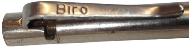 1945-1950 DÖNEMİ ORİJİNAL BİRO BOLT ACTION TÜKENMEZ KALEM TAM TİTANYUM GÖVDELİ İLK SERİ  ÇOK NADİR