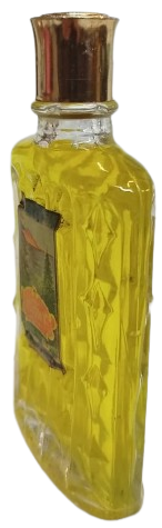 EYÜP SABRİ TUNCER METAL KAPAK YAZILI BEYAZ CAM  KOLONYA ŞİŞESİ ÜZERİ ETİKETLİ ORJINAL KAPAK