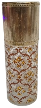 1960-70 DÖNEMİ ORİJİNAL MADAME ROCHAS EAU DE COLOGNE SPREYLİ CAM ŞİŞE ALTIN KAPLAMALI KUTU İÇİNDE BOŞ KOLEKSİYONLUK ÇOK NADİR