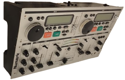 2003 NUMARK CD MIX-2 ÇİFT CDJ + MİXER PROFESYONEL DJ KONSOL  ÇALIŞIR  BAKIMLI KOLEKSİYONLUK