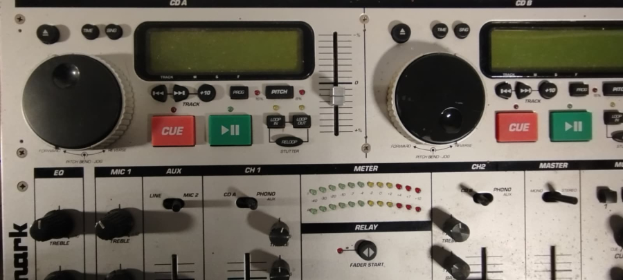 2003 NUMARK CD MIX-2 ÇİFT CDJ + MİXER PROFESYONEL DJ KONSOL  ÇALIŞIR  BAKIMLI KOLEKSİYONLUK