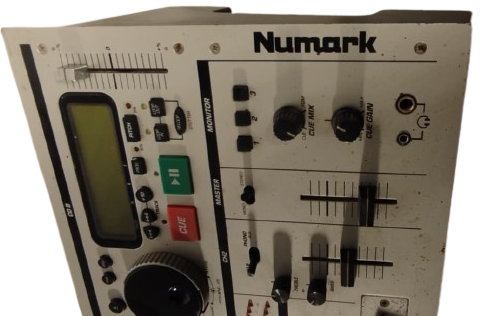 2003 NUMARK CD MIX-2 ÇİFT CDJ + MİXER PROFESYONEL DJ KONSOL  ÇALIŞIR  BAKIMLI KOLEKSİYONLUK