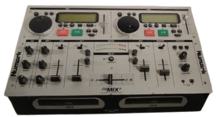 2003 NUMARK CD MIX-2 ÇİFT CDJ + MİXER PROFESYONEL DJ KONSOL  ÇALIŞIR  BAKIMLI KOLEKSİYONLUK