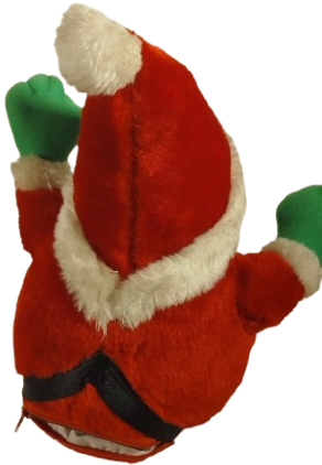 1980 YENİ YIL NOEL BABA PİLLİ ELİNİ SIKINCA SARKI SOYLUYOR