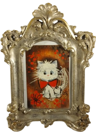 ESTETİK VE ZERAFETİN BULUŞMASI BAROK TARZ REZEN DÖKÜM ÇERÇEVE GUMUS KAPLAMA