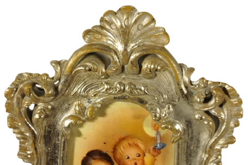 ESTETİK VE ZERAFETİN BULUŞMASI BAROK TARZ REZEN DÖKÜM ÇERÇEVE GUMUS KAPLAMA