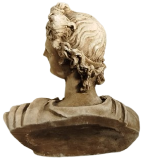  ANTİK YUNAN VE ROMA MİTOLOJİSİNİN EN ÖNEMLİ FİGÜRLERİNDEN BİRİ OLAN TANRI APOLLON  MERMER TOZU HEYKEL