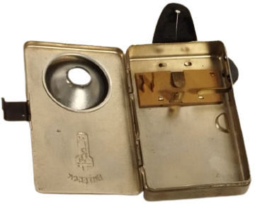 1960 VİTEBSK ВІТЕБСК MARKALI KLASİK METAL SOVYET DÖNEMİ (SSCB)  EL FENERİ