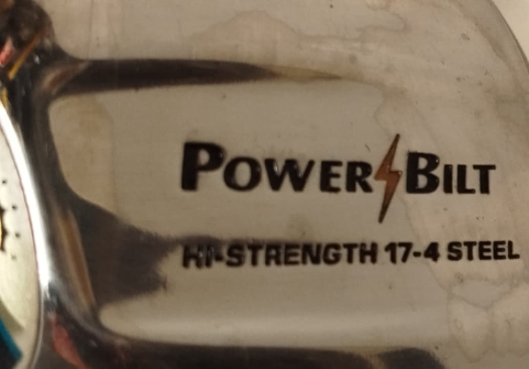 GOLF VURUS SOPASI POWER BILT  (GENELLİKLE SAHA İÇİ UZUN VURUŞLARDA KULLANILAN) 