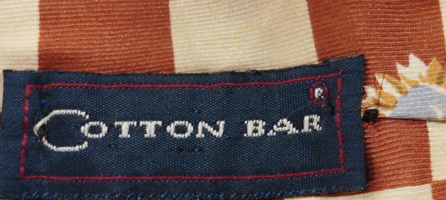 İTALY COTTON BAR LÜKS %100 İPEK DAMALI AY ÇİÇEĞİ DESENLİ KRAVAT