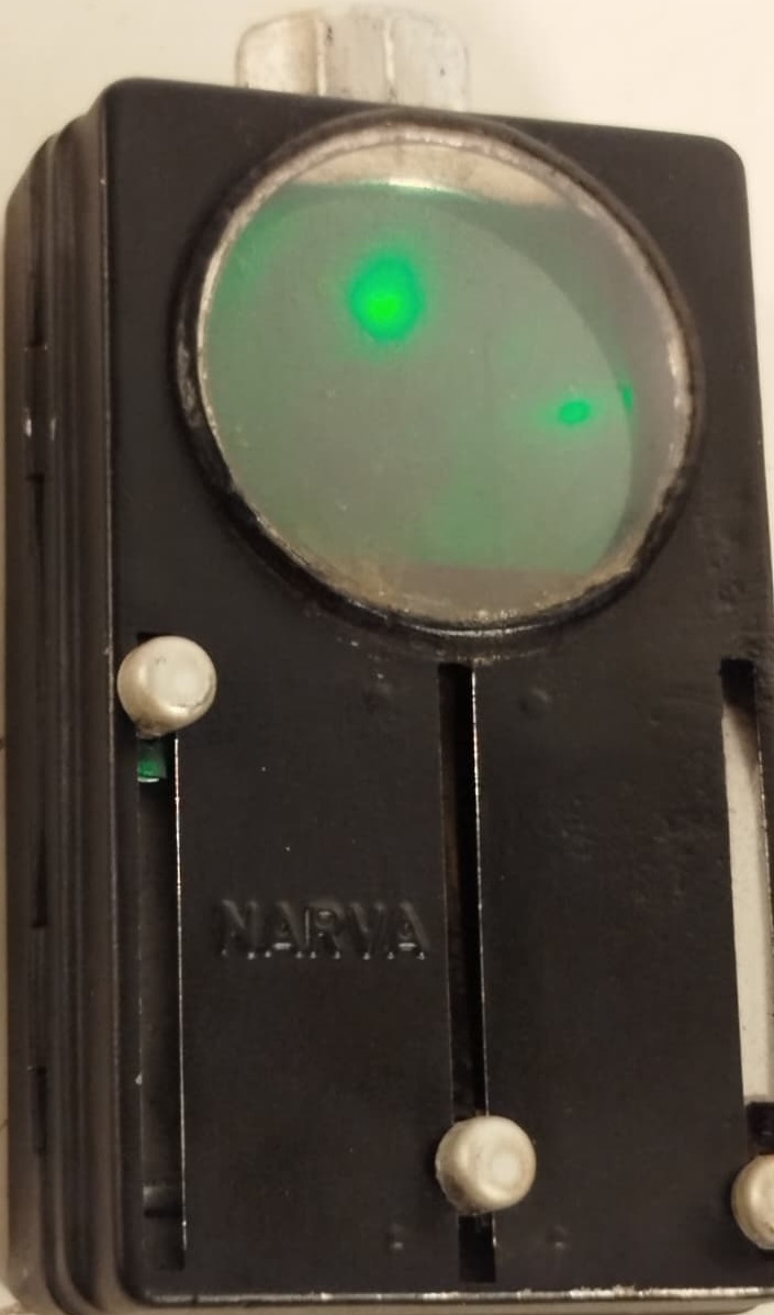 NARVA DOGU ALMAN EL FENERİ  TREN İSARET SEFFAF KIRMIZI MAVİ YESİL SURGULU CAMLI