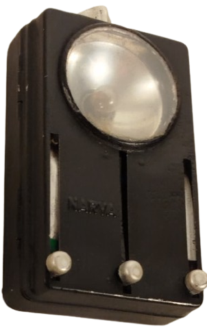 NARVA DOGU ALMAN EL FENERİ  TREN İSARET SEFFAF KIRMIZI MAVİ YESİL SURGULU CAMLI