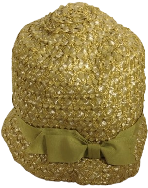 1950 USA AMERİKAN HASIR ORGU YAZLIK BAYAN SAPKA