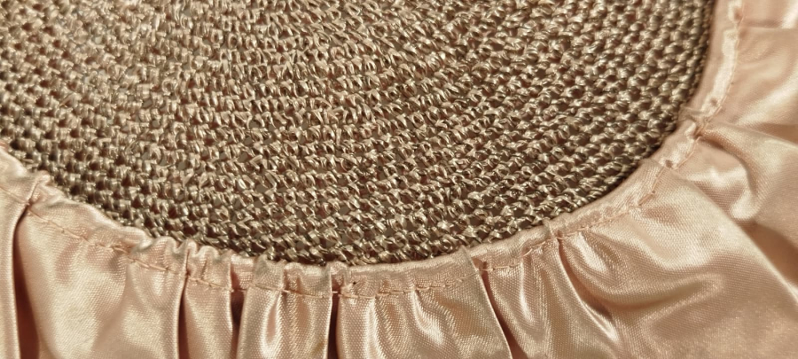 1950 GENE DORIS NEW YORK BAYAN SAPKA CLOCHE PILLBOX MODELİ ŞAPKA