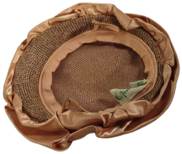 1950 GENE DORIS NEW YORK BAYAN SAPKA CLOCHE PILLBOX MODELİ ŞAPKA