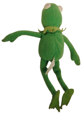 1970 SUSAM SOKAGI KAREKTERİ SUSAM SOKAĞI'NIN (SESAME STREET)  KURBAĞA KERMİT'İN (KERMIT THE FROG) PELUS OYUNCAK