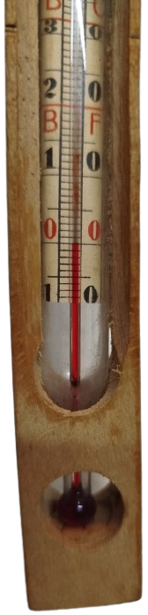 TERMOMETRE DERECE SERTLİK ASİT OLCER DERECE CAM CUBUK İCERSİNDE KIRMIZI CIVA
