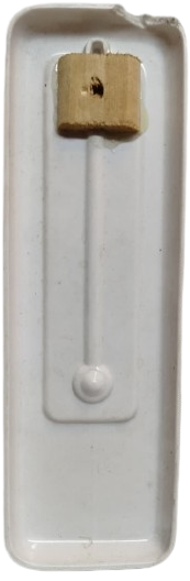 TARİSBANK MELAMİN TERMOMETRE EV İCİ SICAKLIK SOGUKLUK OLCER DERECE CAM CUBUK İCERSİNDE KIRMIZI CIVA