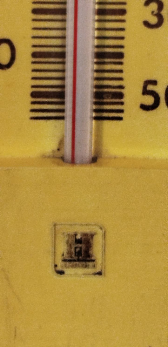 1960 USA  HONEYWELL TERMOMETRE EV İCİ SICAKLIK SOGUKLUK OLCER DERECE CAM CUBUK İCERSİNDE KIRMIZI CIVA