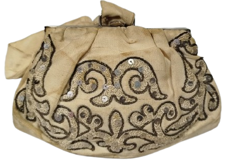  OSMANLI TEL KIRMA EL İSLEMLİ BAYAN GECE CANTASI