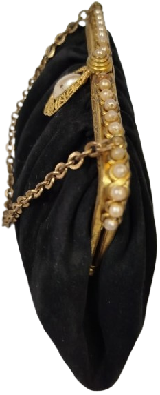 1920 LER OSMANLI DÖNEMİNE AİT VINTAGE AVRUPA İNGİLİZ ÜRETİMİ AKŞAM GECE ÇANTASI (EVENING CLUTCH/PURSE)