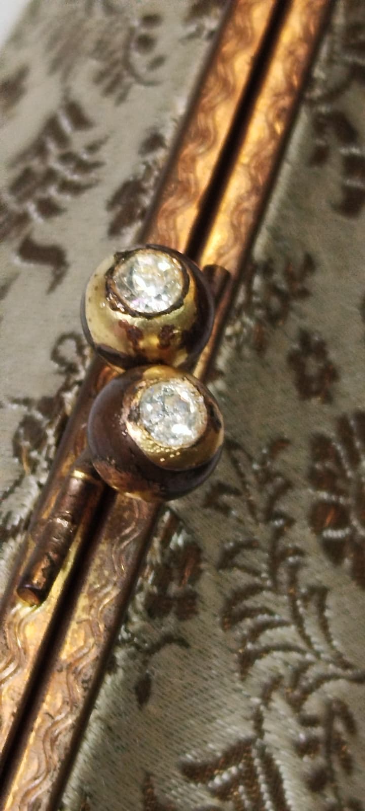 1920 OSMANLI BAYAN GECE CANTASI CIT CIT ACMA KAPAMA YERİ TASLI ZİNCİR ASKILI