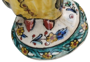 1950 ANADOLUDA OMUZUNDA SU TASIYAN YORESEL KIYAFETLİ KOYLU KADINI ERMENİ USTA  HACI MİNYAS İSİ