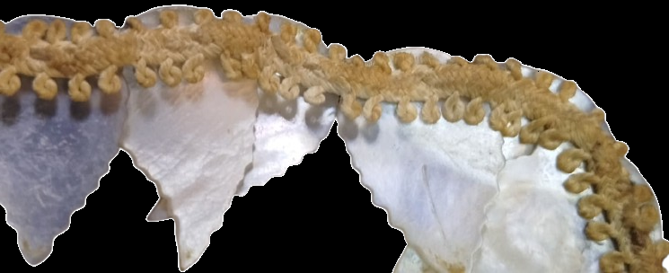 OSMANLI ANTİKA EL YAPIMI OZEL TASARIM SEDEF ÇINAR YAPRAĞI KESİMİ BAYAN KOLYE ÖZEL ZANAAT PARÇASI