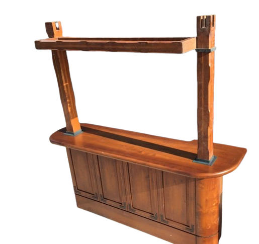 KOMPLE MASİF DOLAPLI ÖZEL TASARIM  EL YAPIMI AMERİKAN BAR 